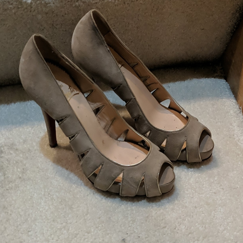 Louboutin Cutout Heels